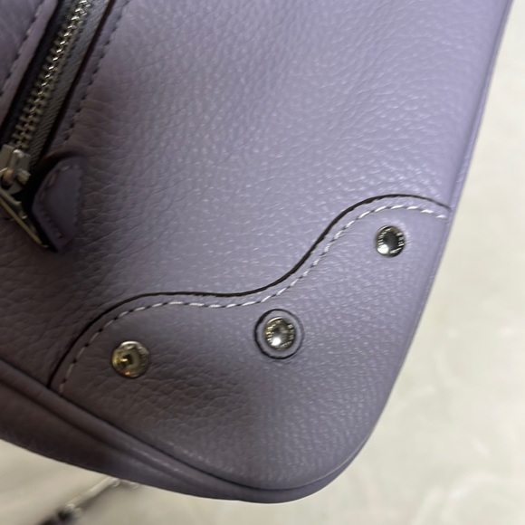 COACH CE634 Millie Shoulder/Crossbody Pebble Leather Crossbody Sv/Mist NWOT $428 - Picture 16 of 16